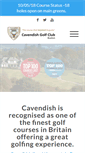 Mobile Screenshot of cavendishgolfclub.com